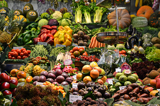 Verduras en una verdulería